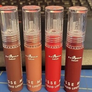 Italia Deluxe Mousse Matte Liquid Lipsticks Set of 4